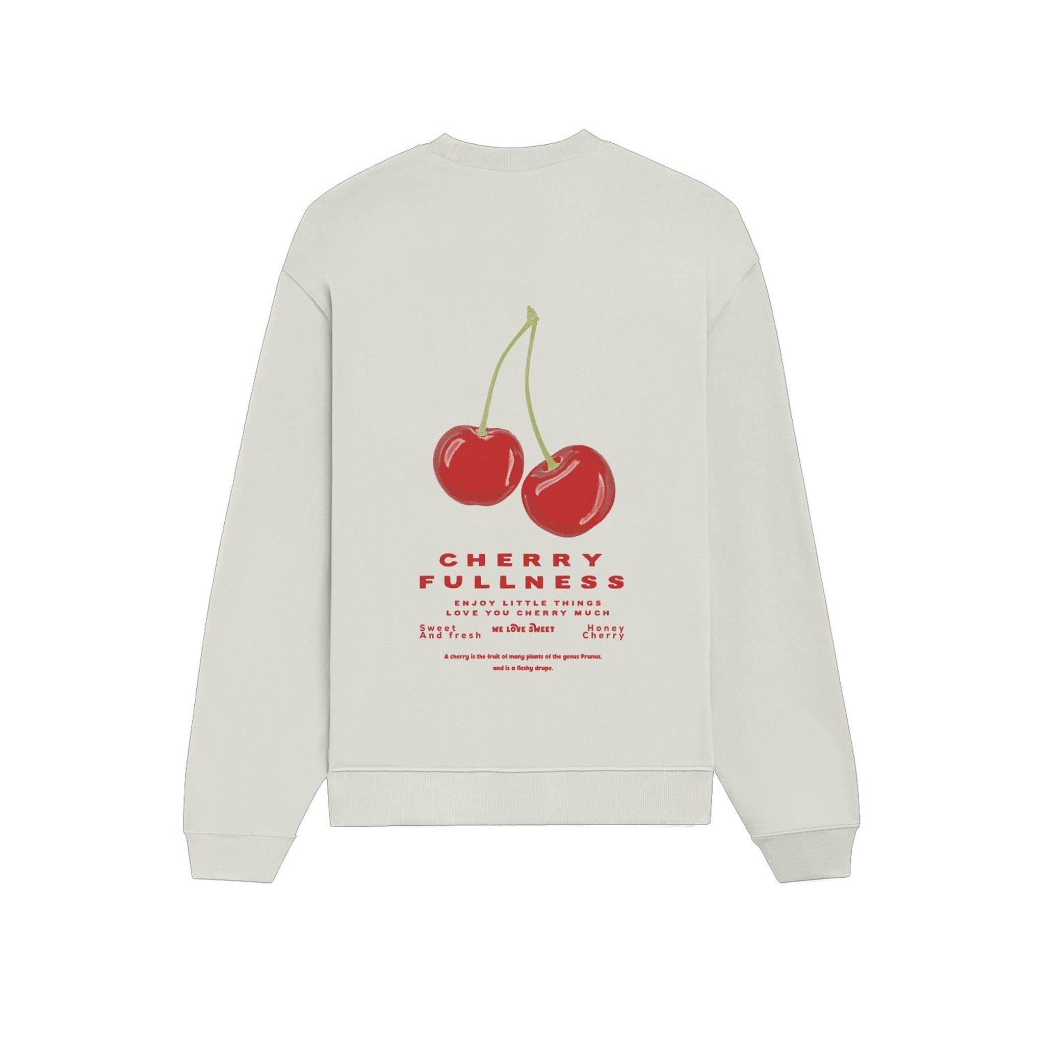Cherry Mood Oversize Sweatshirt