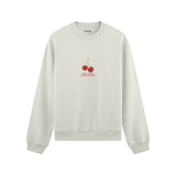 Cherry Mood Oversize Sweatshirt