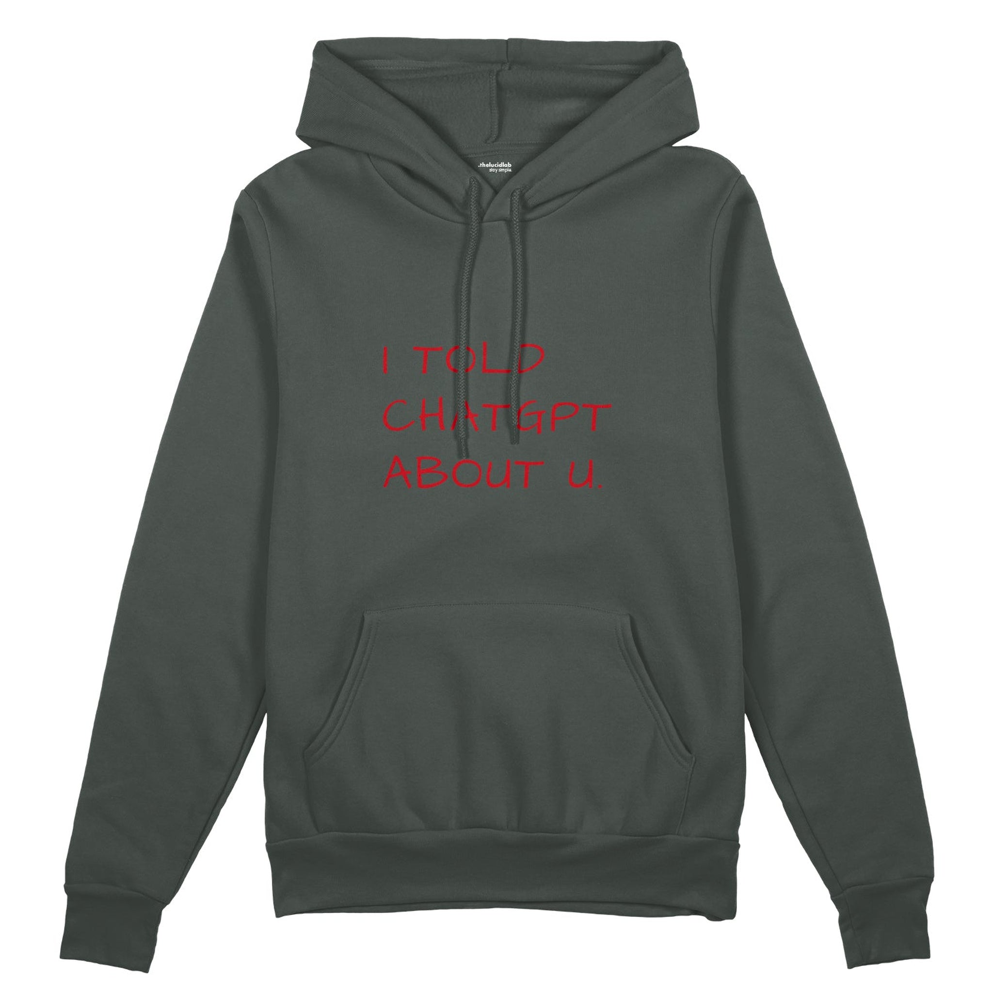 I Told ChatGPT About U Oversize Hoodie