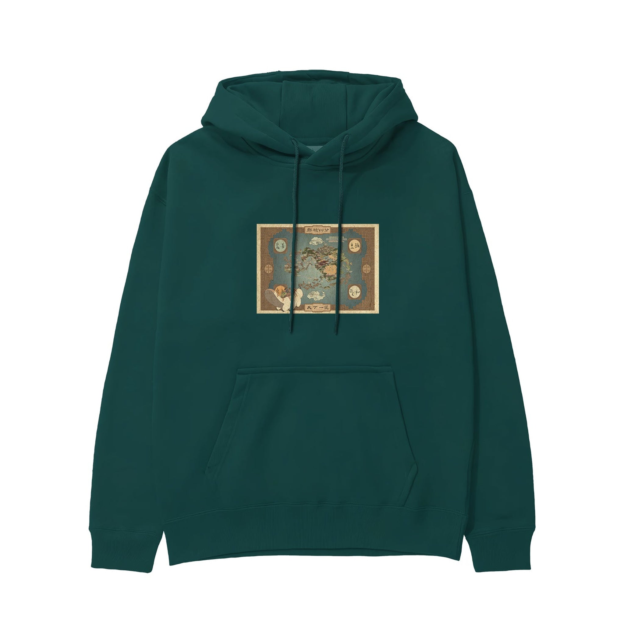 Avatar The Last Airbender Map Hoodie