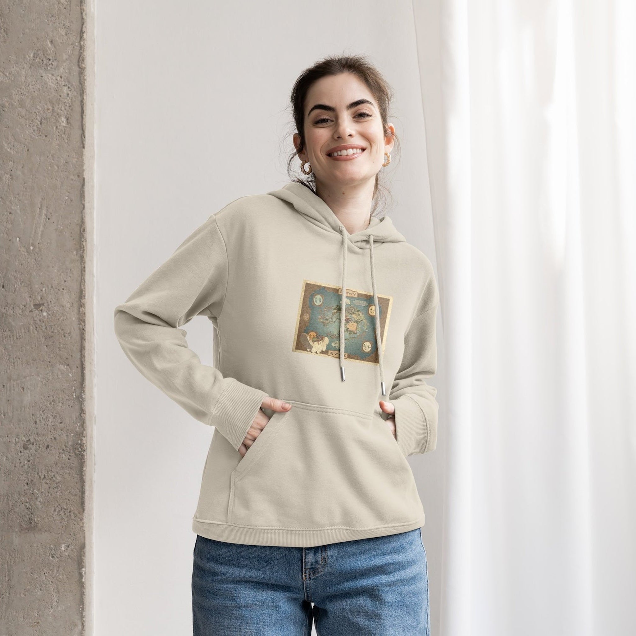 Avatar The Last Airbender Map Hoodie