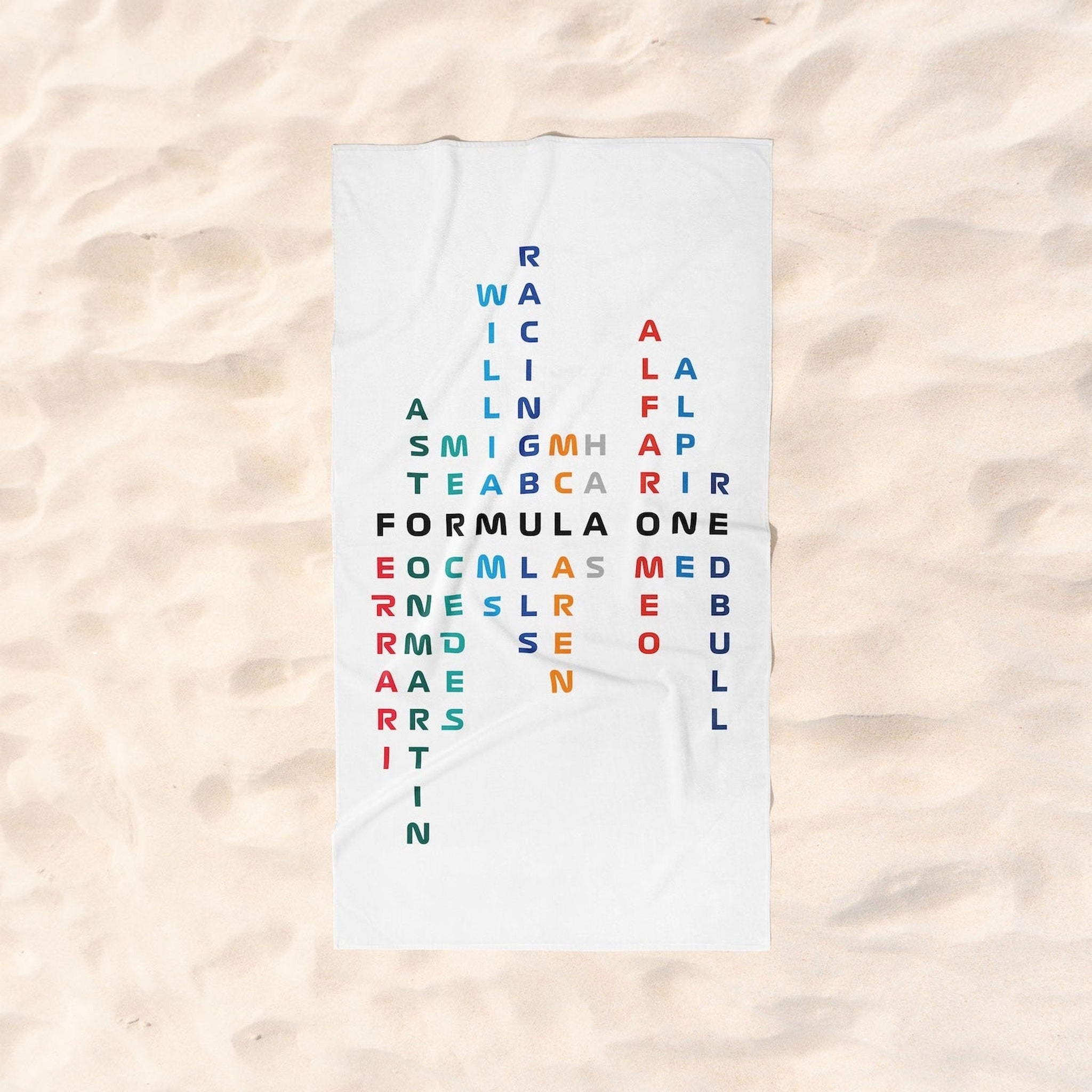 Formula 1 Teams Plaj Havlusu