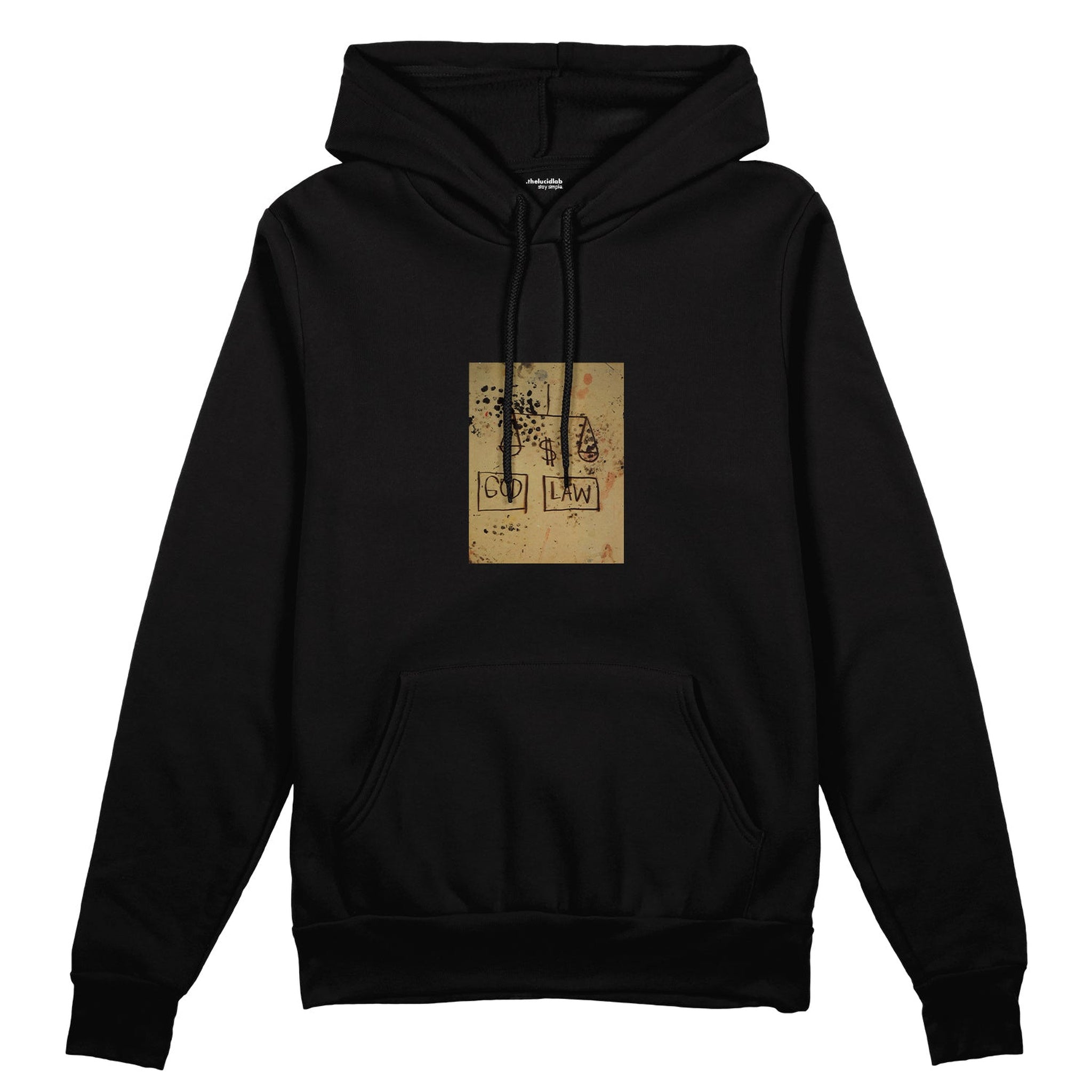 God, Law (1981) - Basquiat Oversize Hoodie
