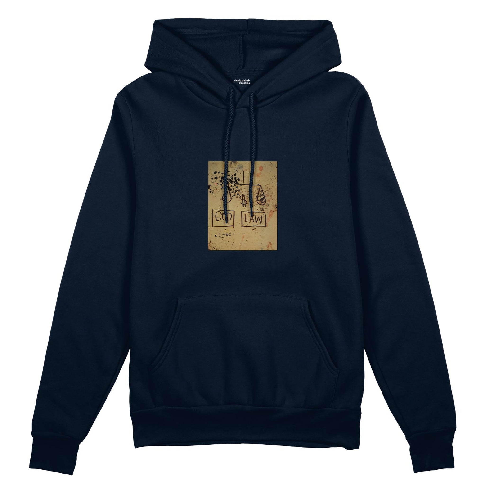 God, Law (1981) - Basquiat Oversize Hoodie