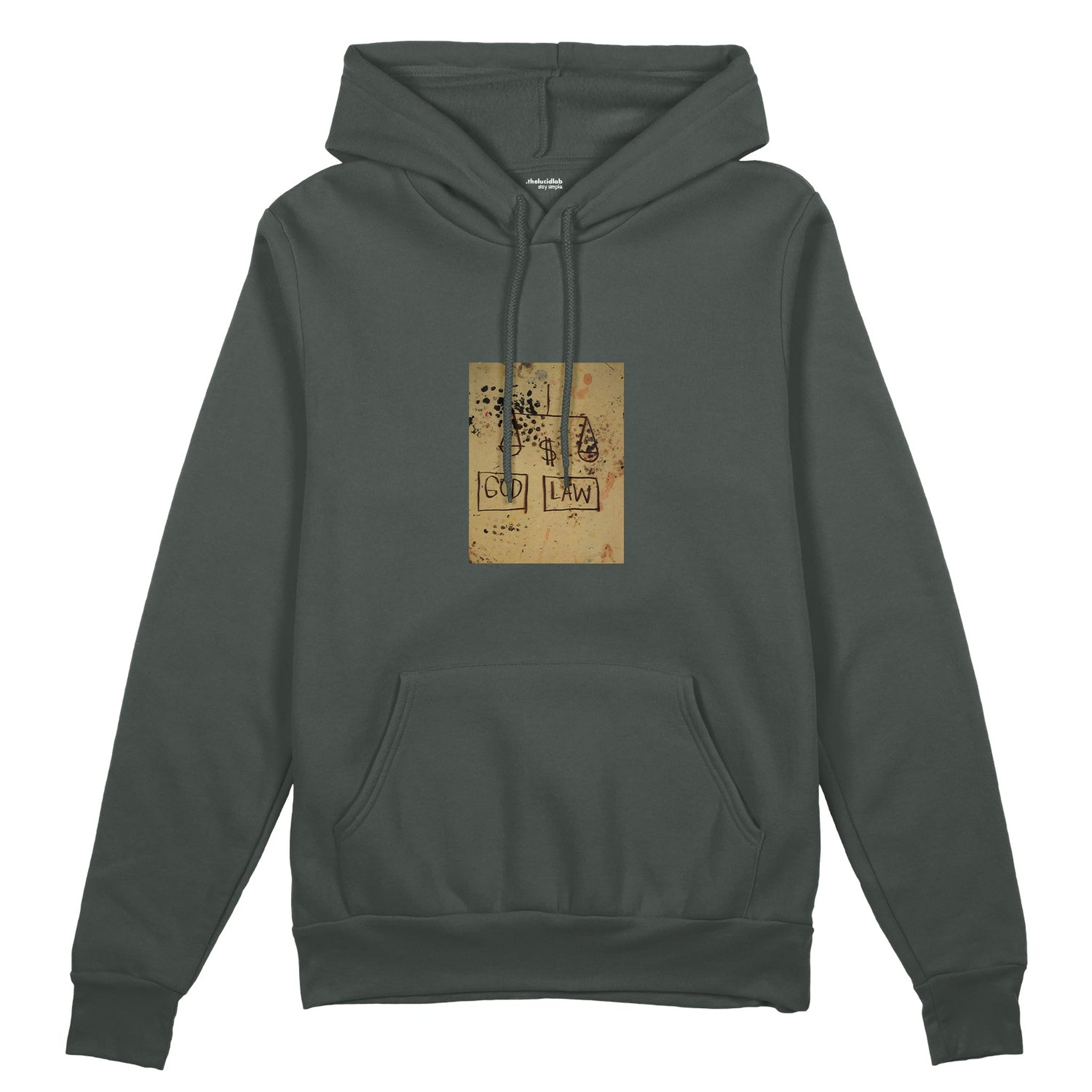 God, Law (1981) - Basquiat Oversize Hoodie