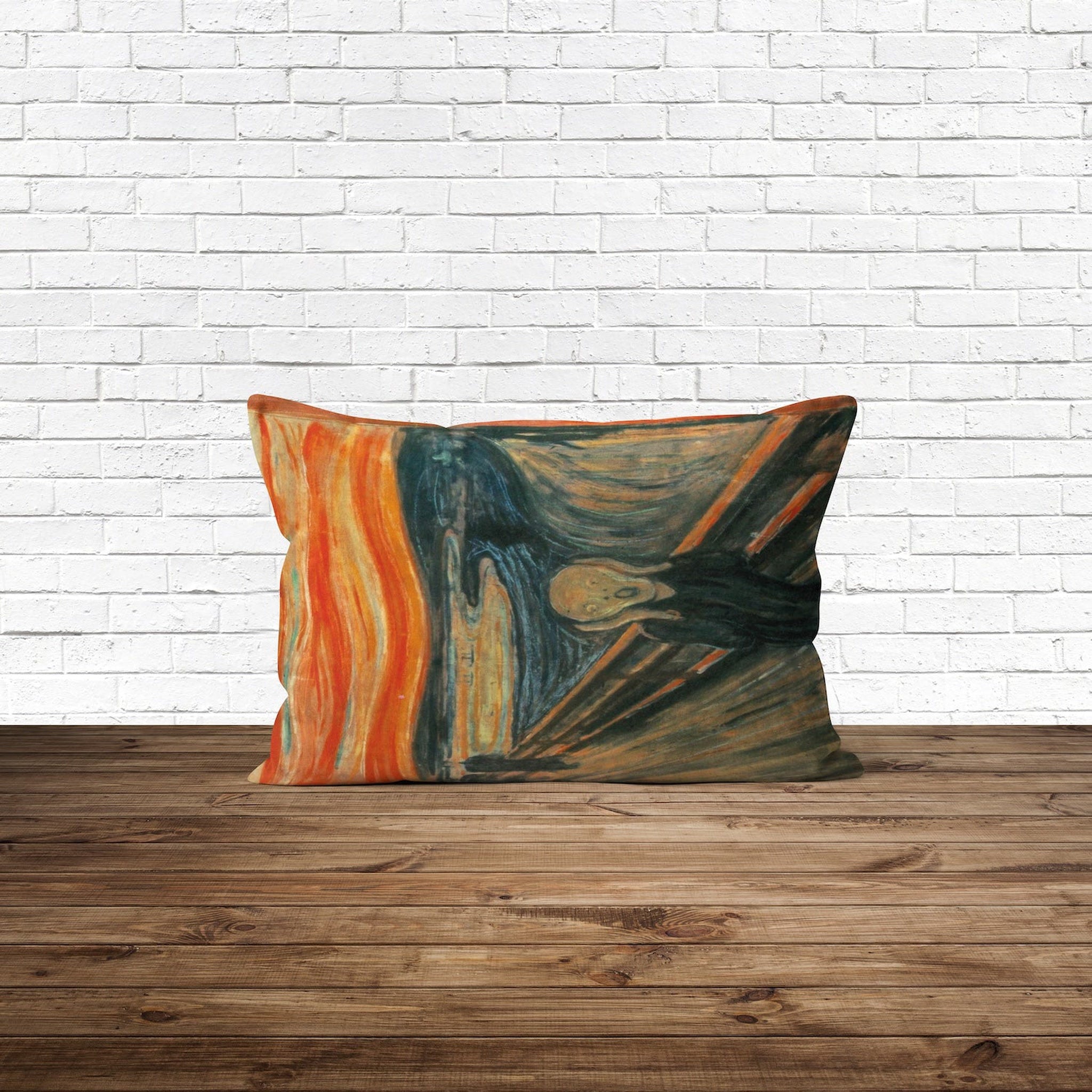 The Scream - Çığlık Çift Taraflı Yastık Kılıfı 2 Adet