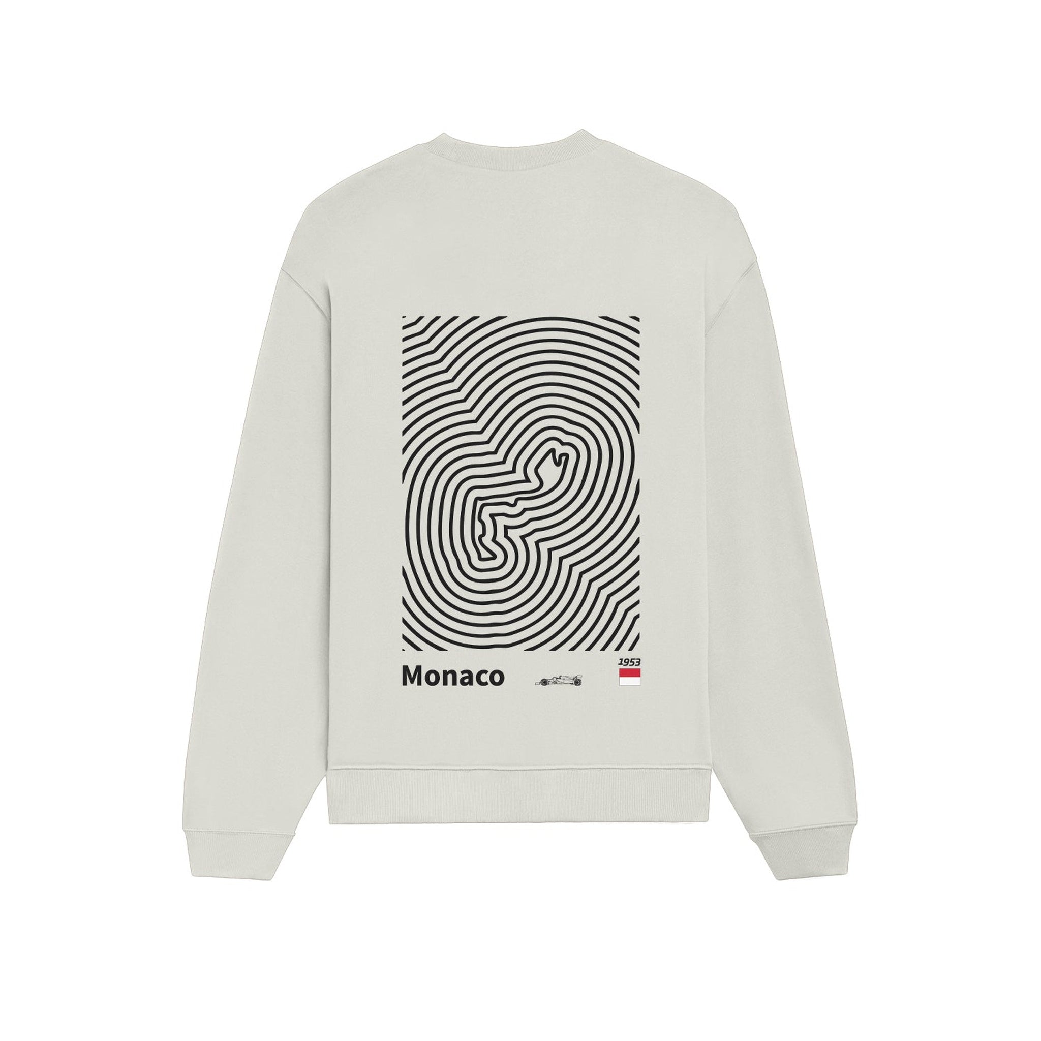 Circuit de Monaco Artwork Oversize Sweatshirt