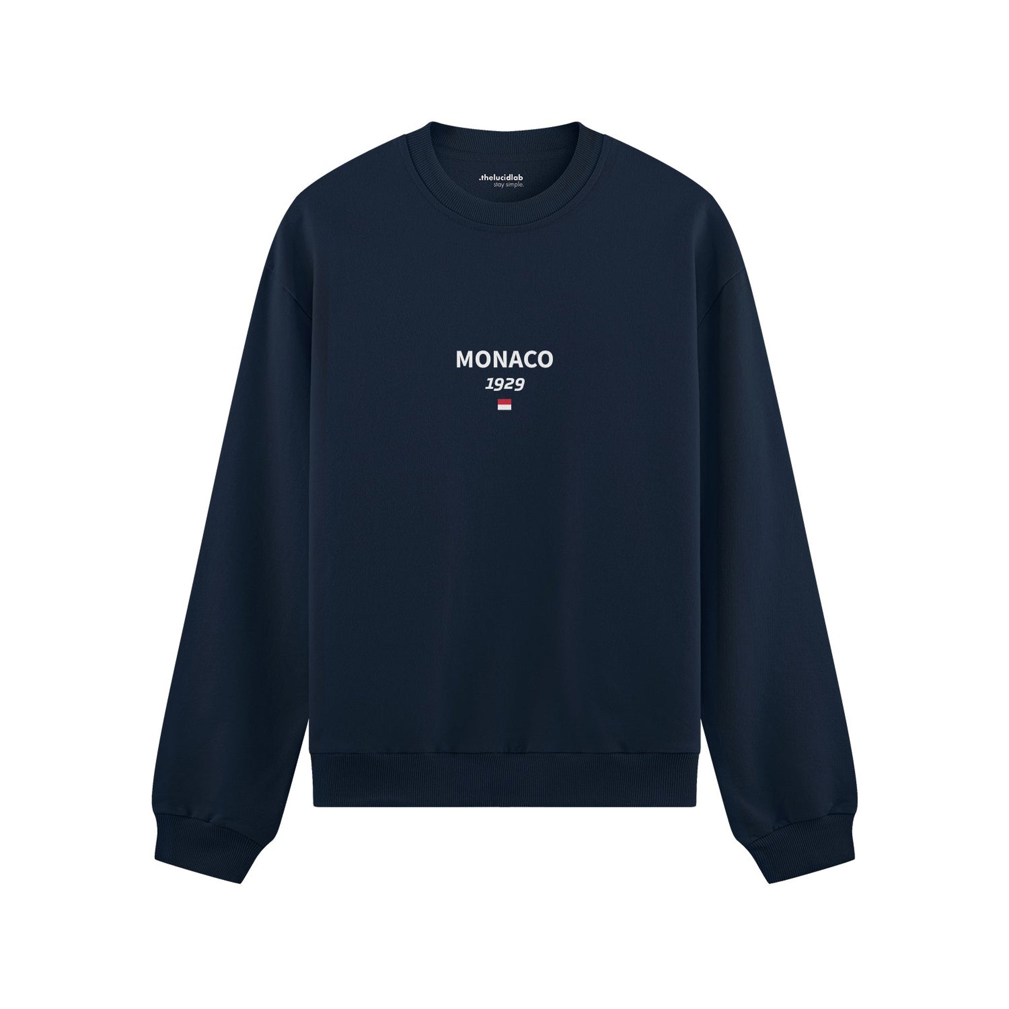 Circuit de Monaco Artwork Oversize Sweatshirt