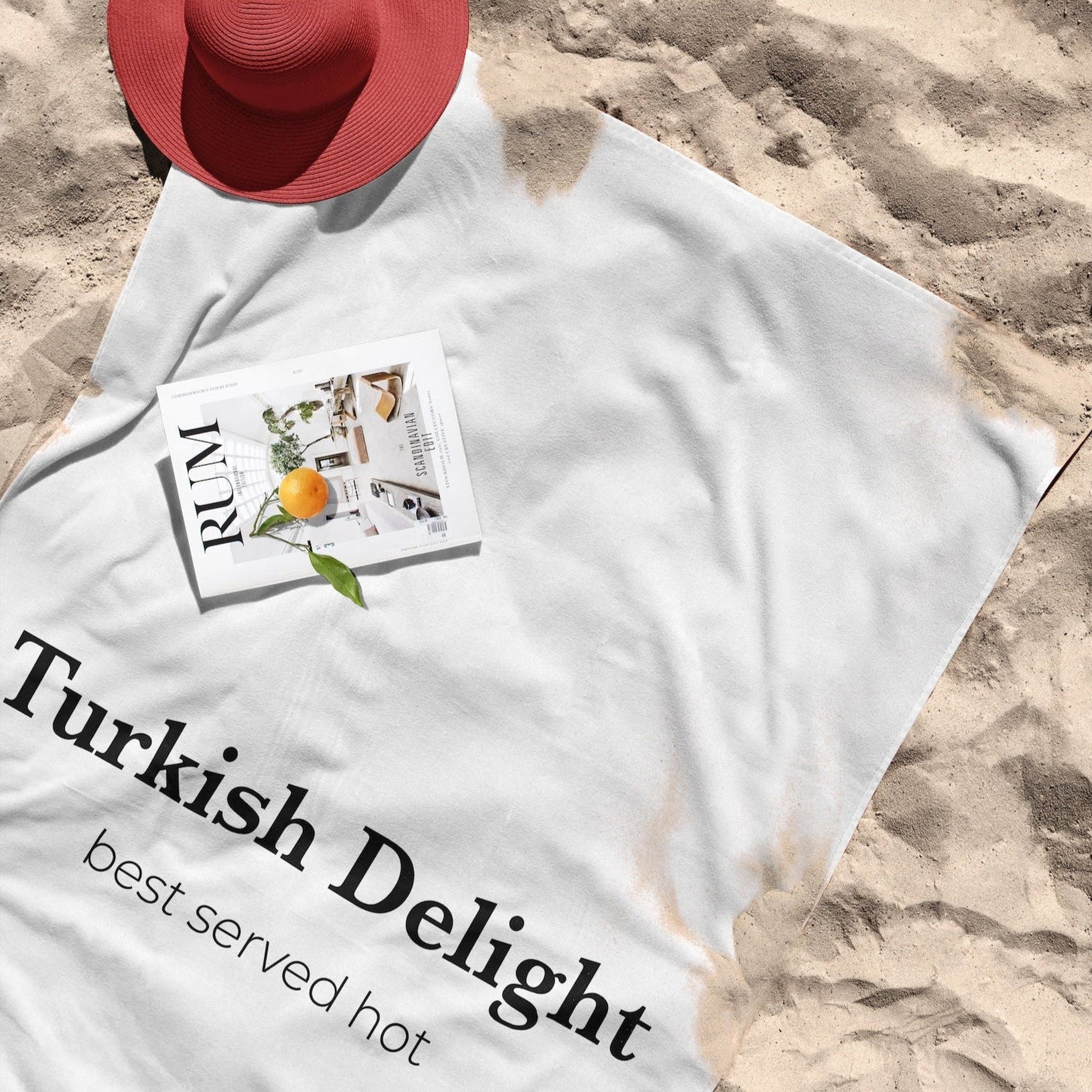 Turkish Delight Plaj Havlusu