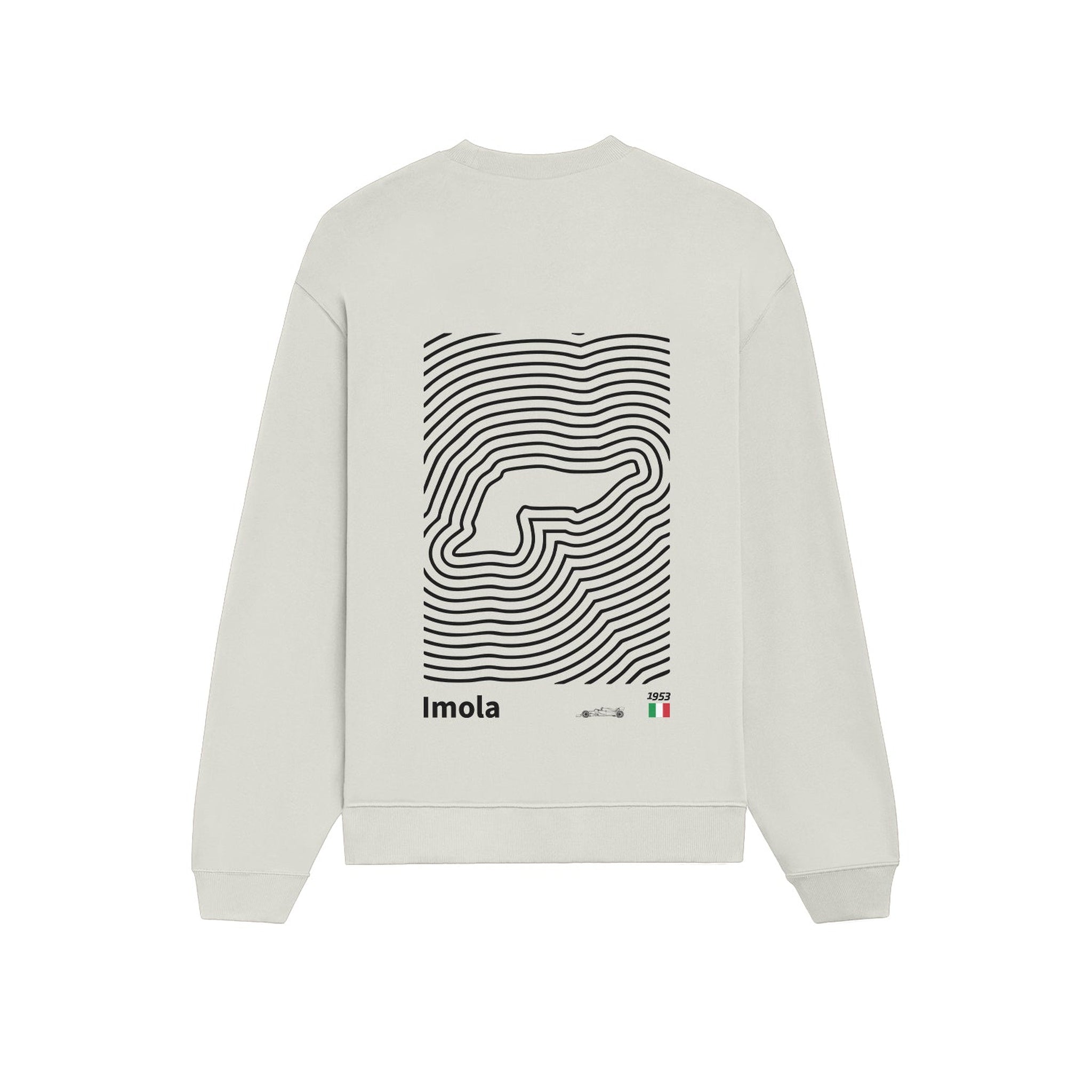 Imola Circuit Artwork Oversize Sweatshirt