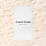 Turkish Delight Plaj Havlusu