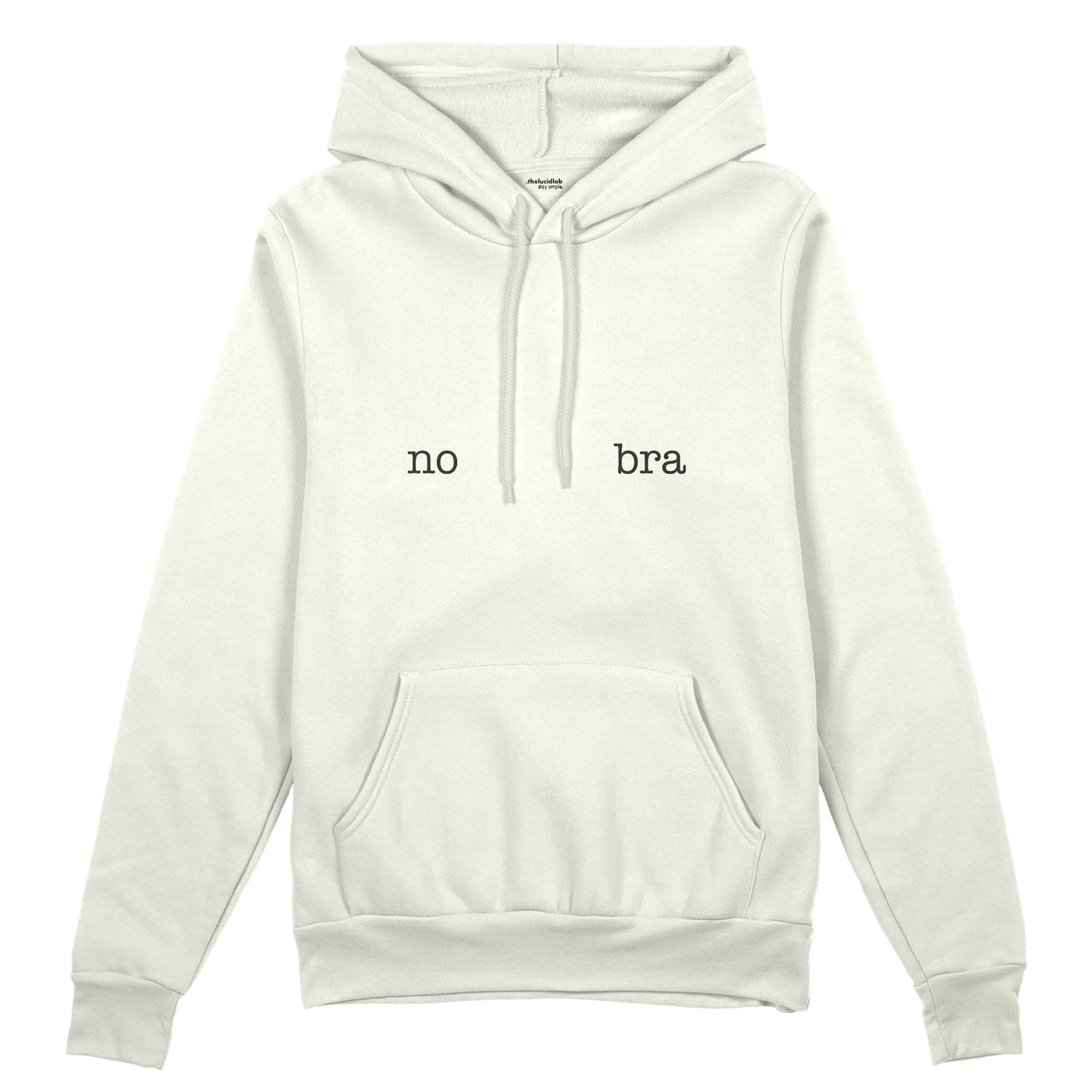 No Bra Oversize Hoodie