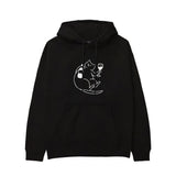 Wine Lover Cat Hoodie