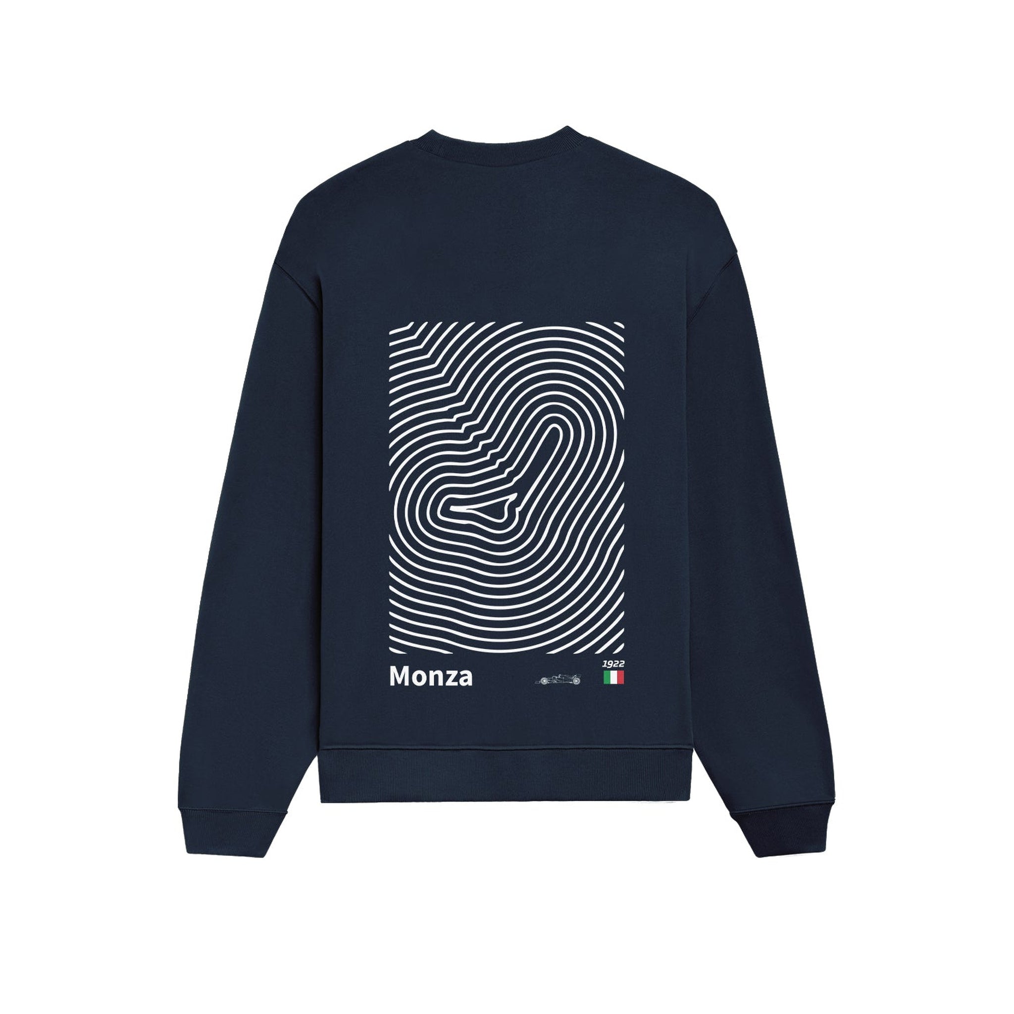 Monza Circuit Artwork Oversize Sweatshirt