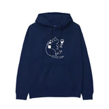 Wine Lover Cat Hoodie