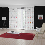 All Tracks White / Formula 1 Pistleri Fon Perde