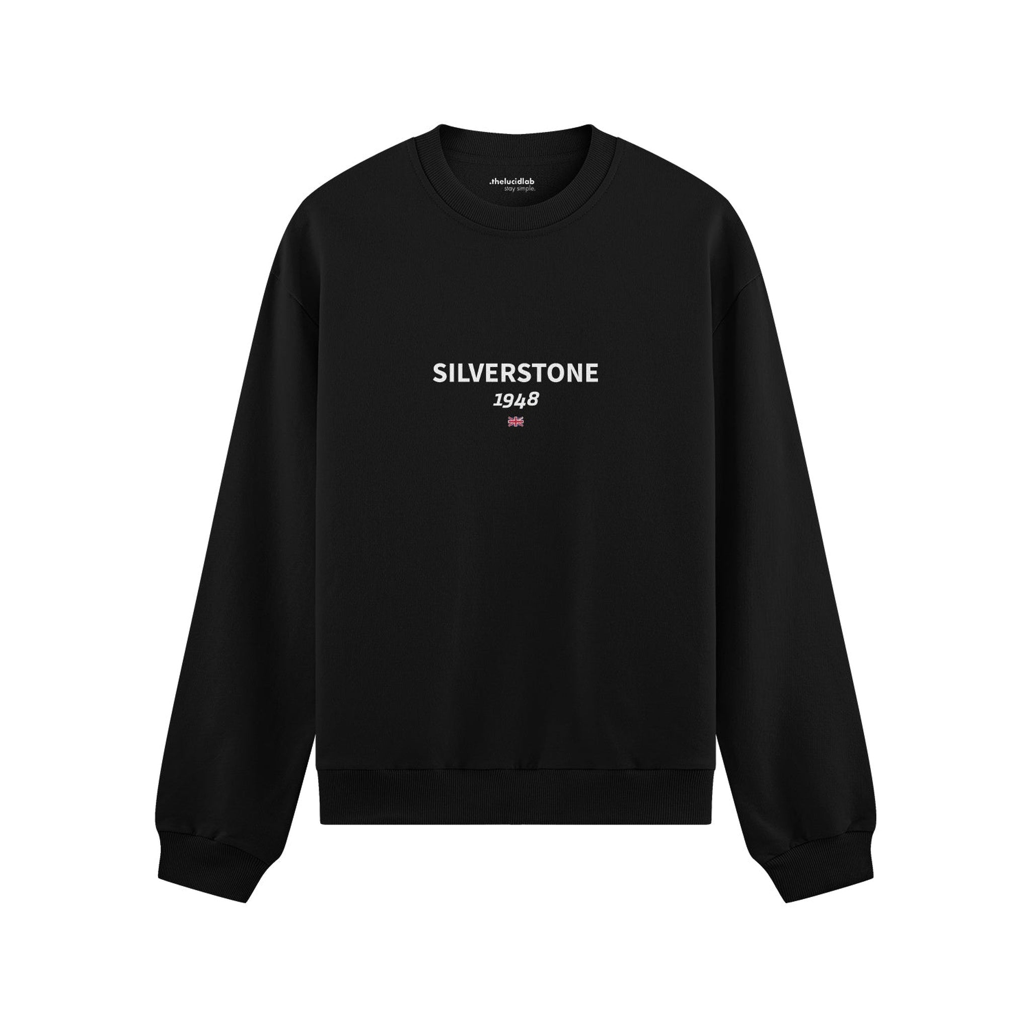 Silverstone Circuit Artwork Oversize Sweatshirt