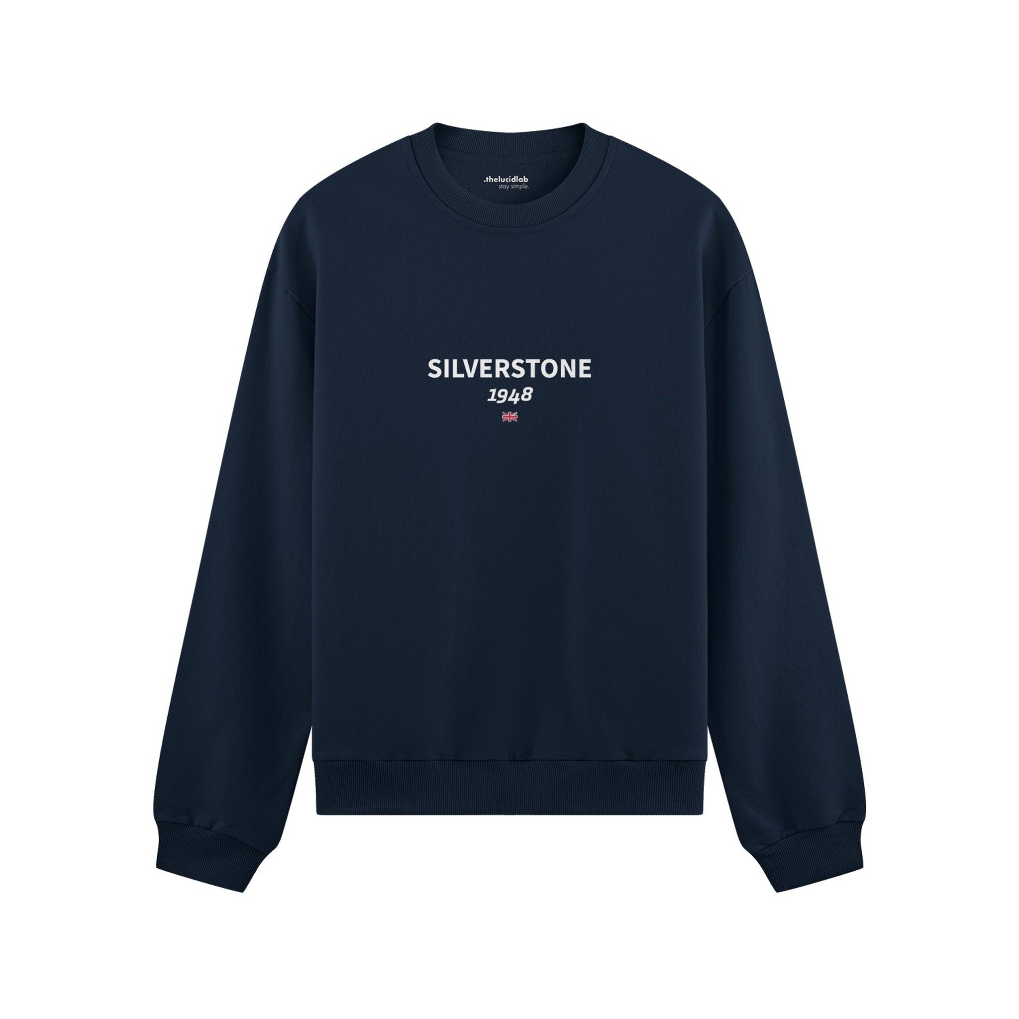 Silverstone Circuit Artwork Oversize Sweatshirt