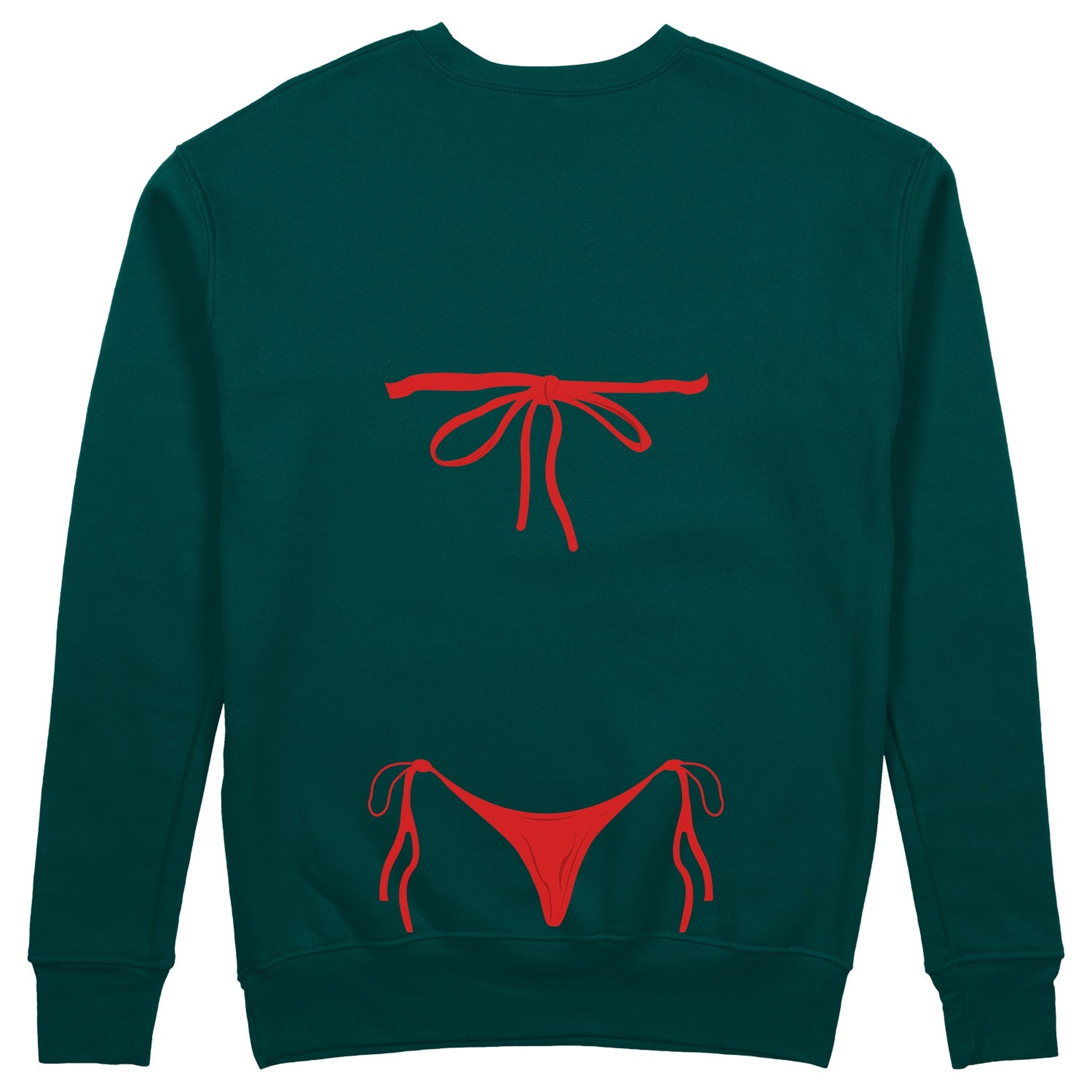 Red Bikini Sweatshirt