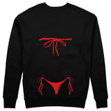 Red Bikini Sweatshirt