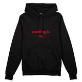 Reading Is Hot Oversize Hoodie