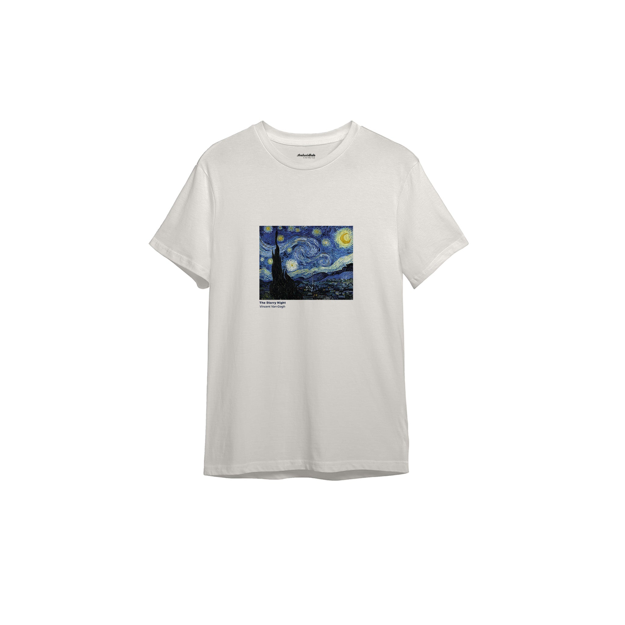 The Starry Night Tişört — Ekru