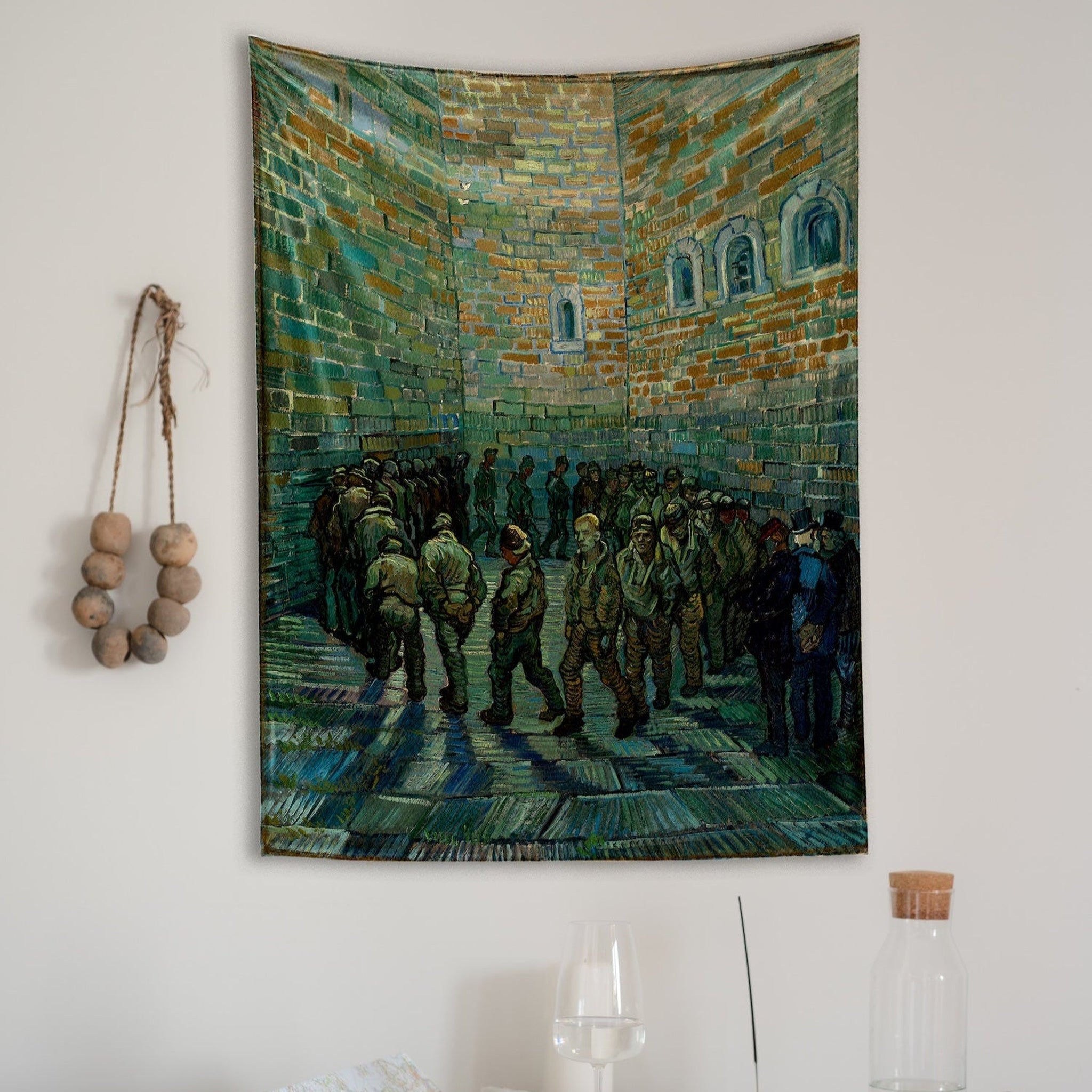 Tutuklular Çemberi - Prisoners Exercising Duvar Örtüsü