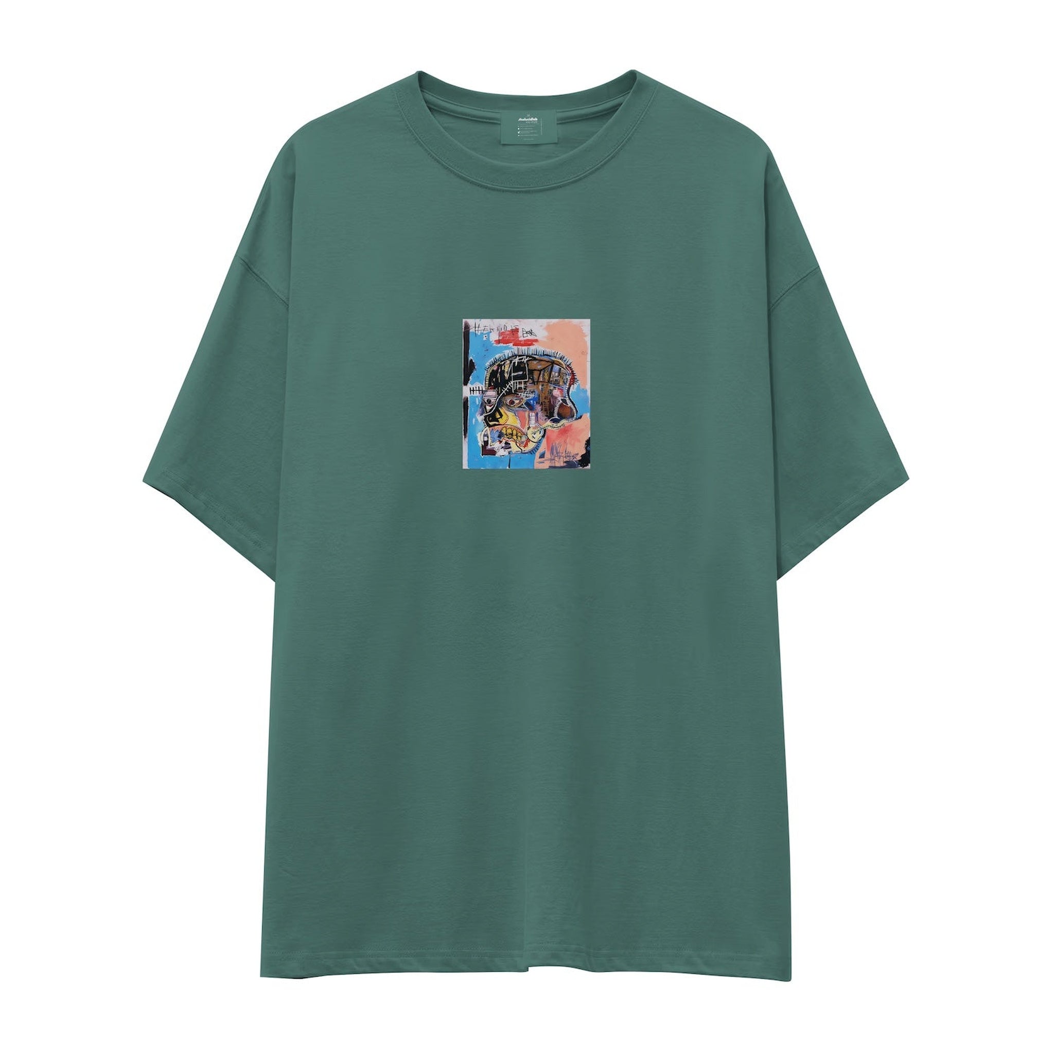 Basquiat Skull (1981) Oversize Tişört