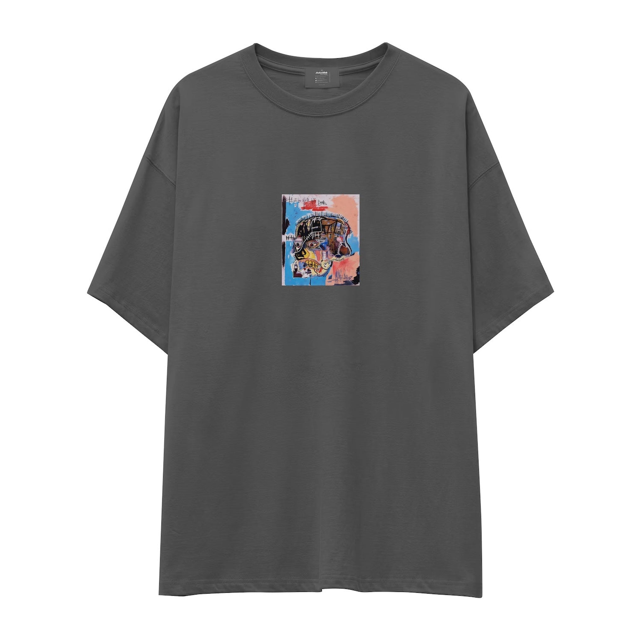 Basquiat Skull (1981) Oversize Tişört