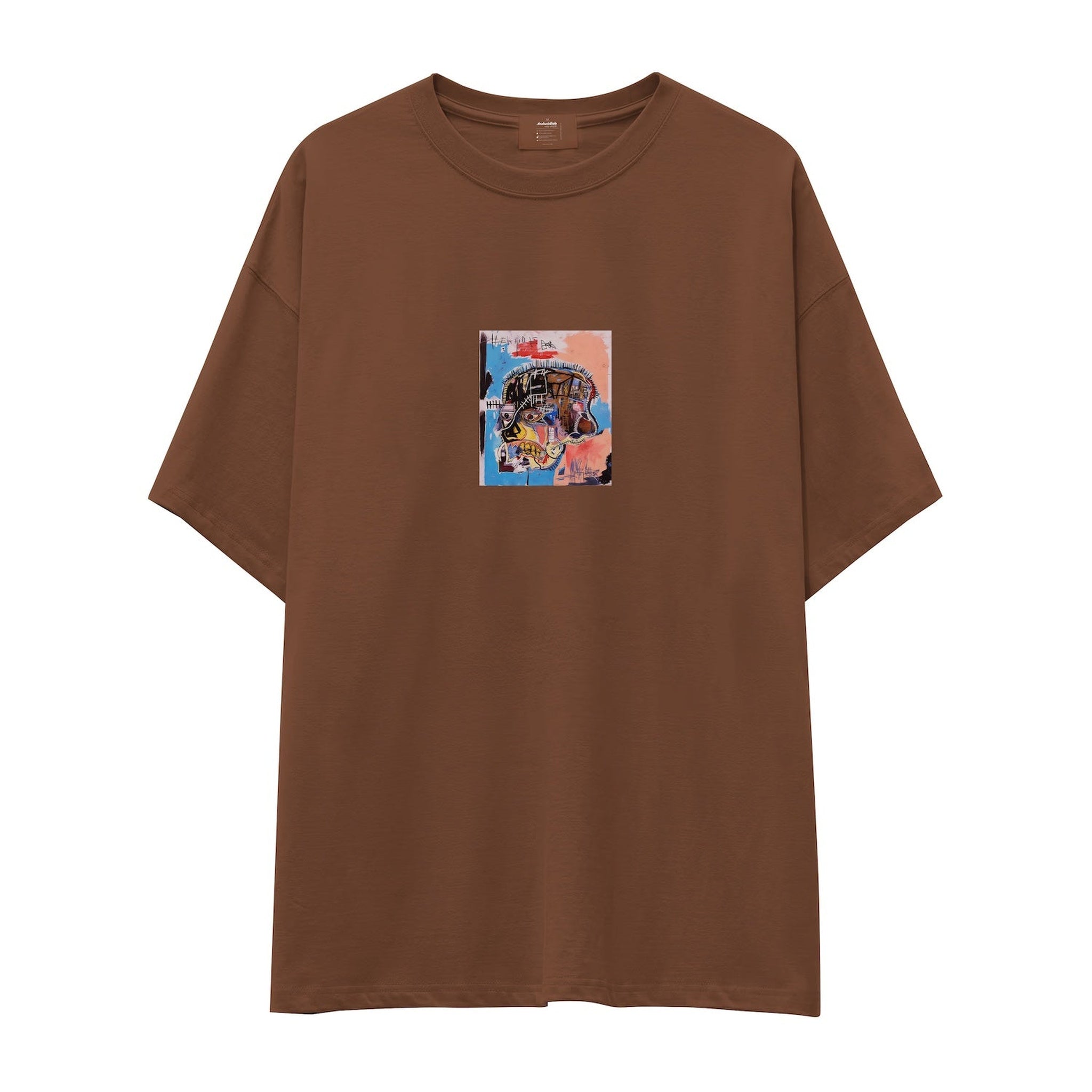 Basquiat Skull (1981) Oversize Tişört