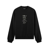 Sketches of Fish Oversize Sweatshirt