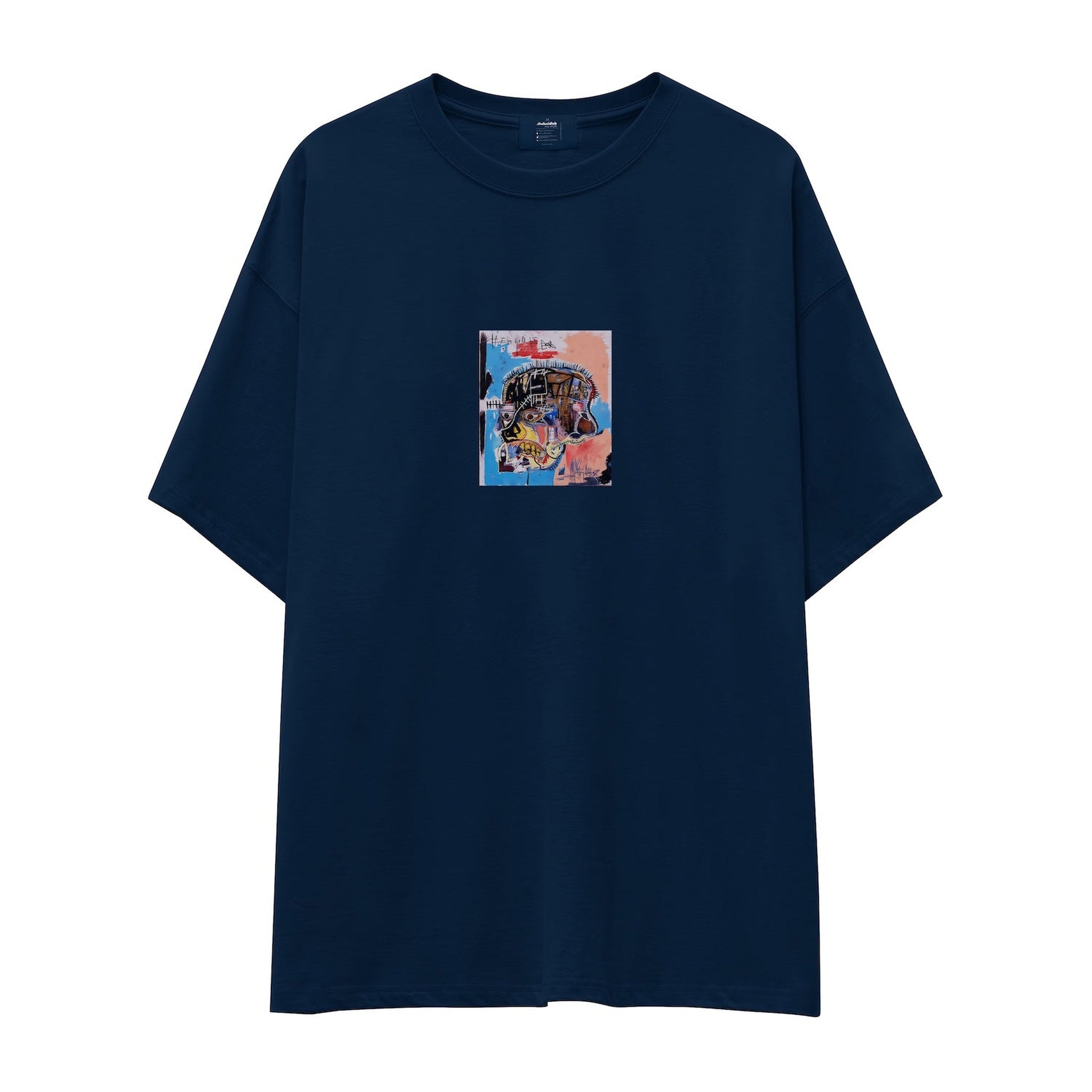 Basquiat Skull (1981) Oversize Tişört