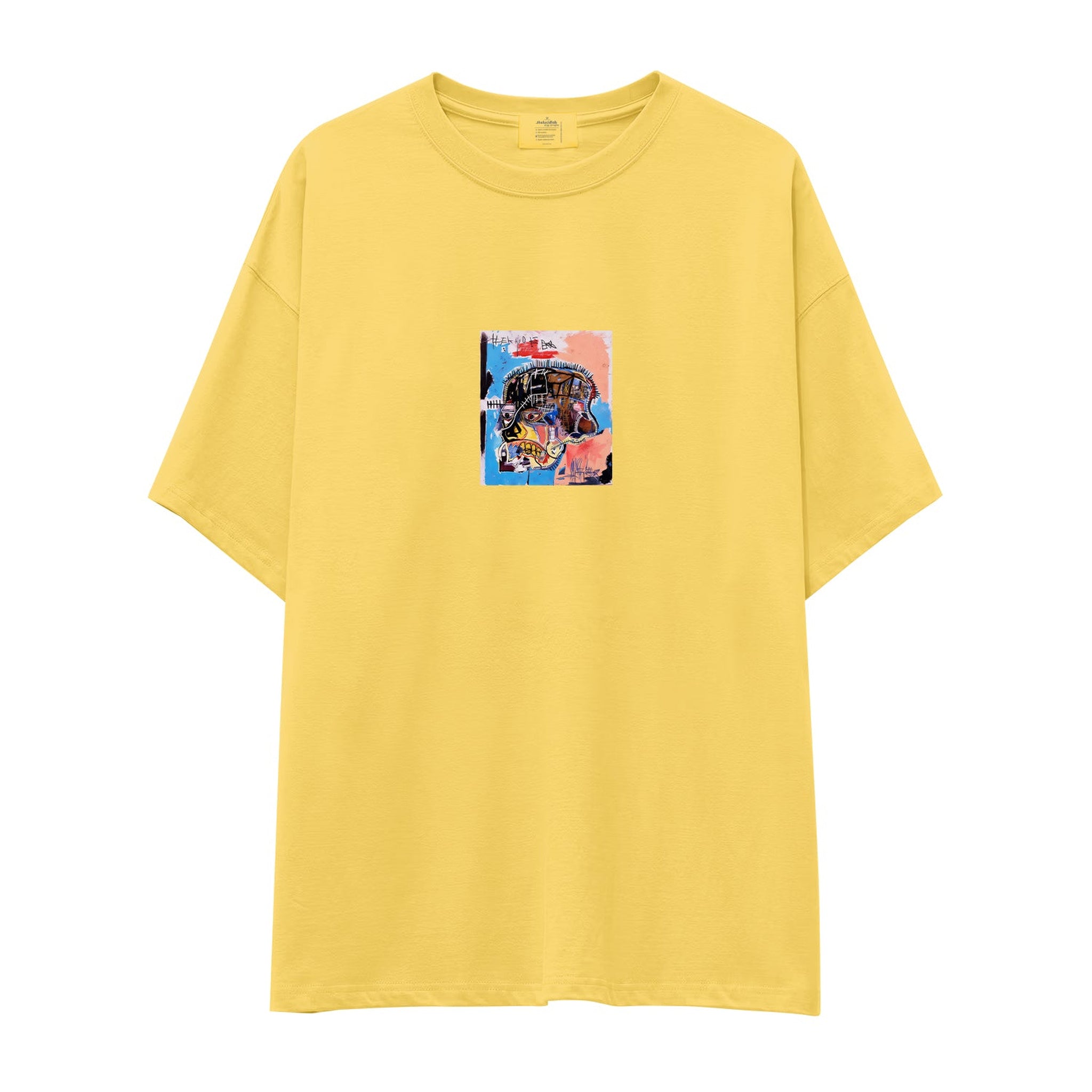 Basquiat Skull (1981) Oversize Tişört