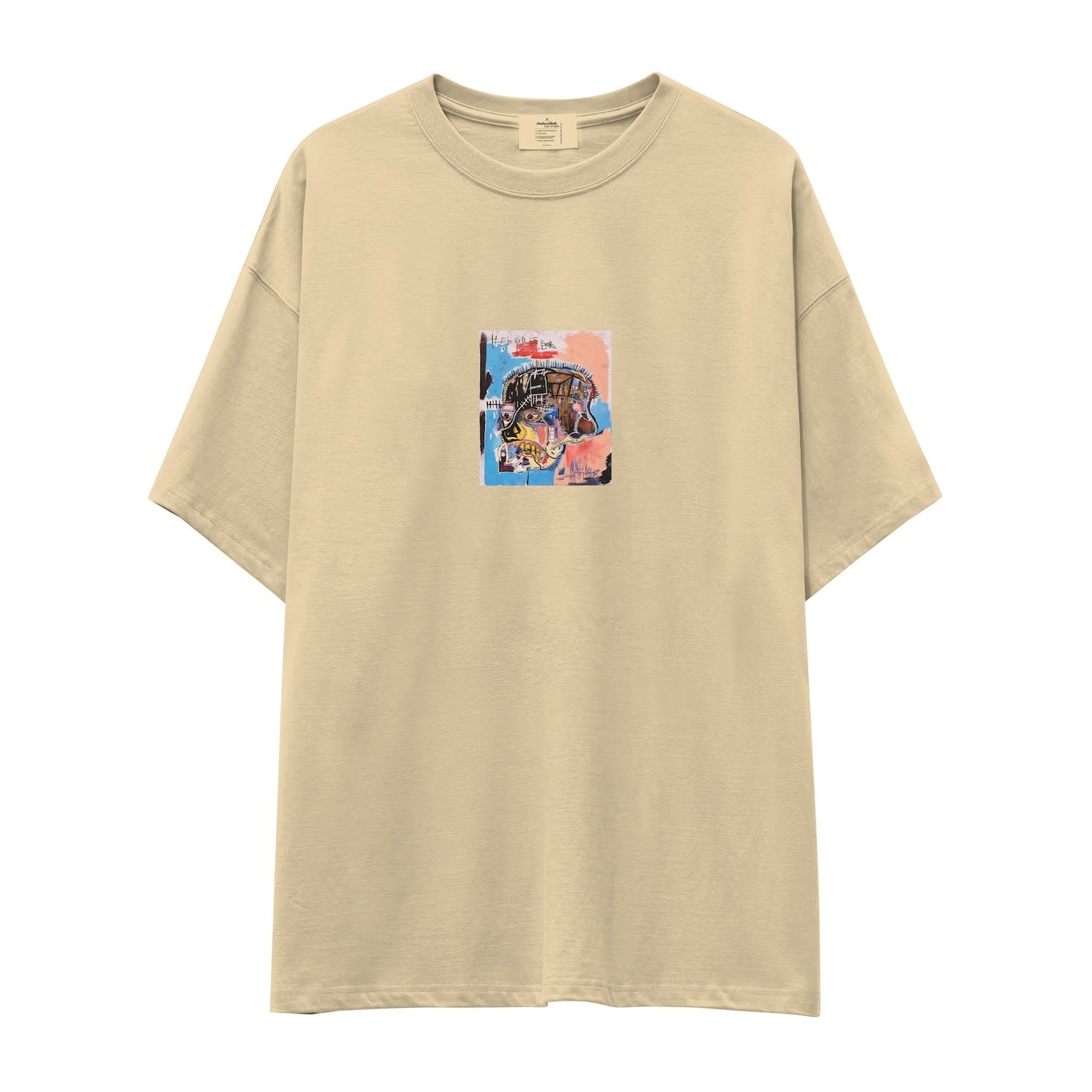 Basquiat Skull (1981) Oversize Tişört