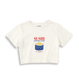Sushi Lover Club Crop Tişört