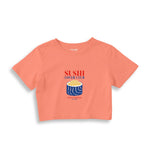 Sushi Lover Club Crop Tişört