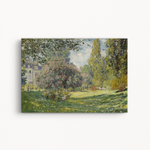 Landscape: The Parc Monceau Kanvas Tablo