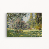 Landscape: The Parc Monceau Kanvas Tablo