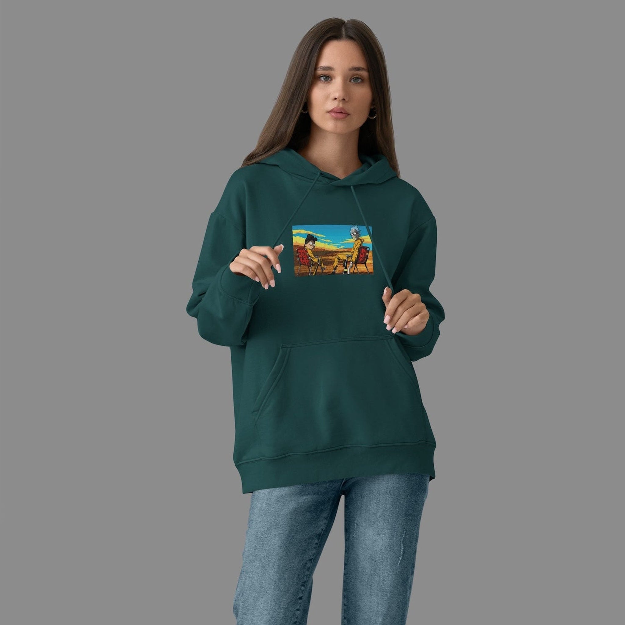 Breaking Bad / Rick and Morty Hoodie