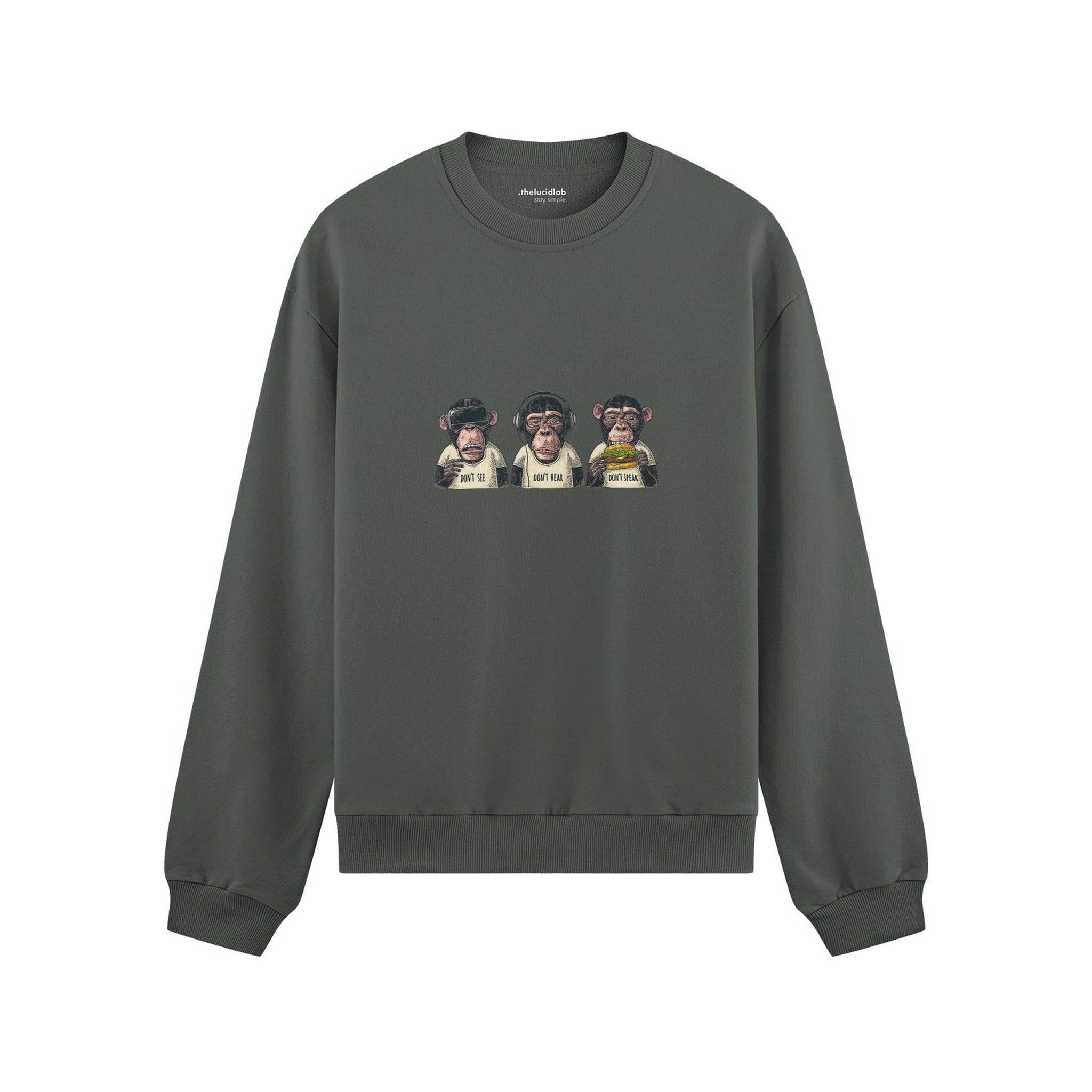 Diplomatic Monkeys Oversize Sweatshirt