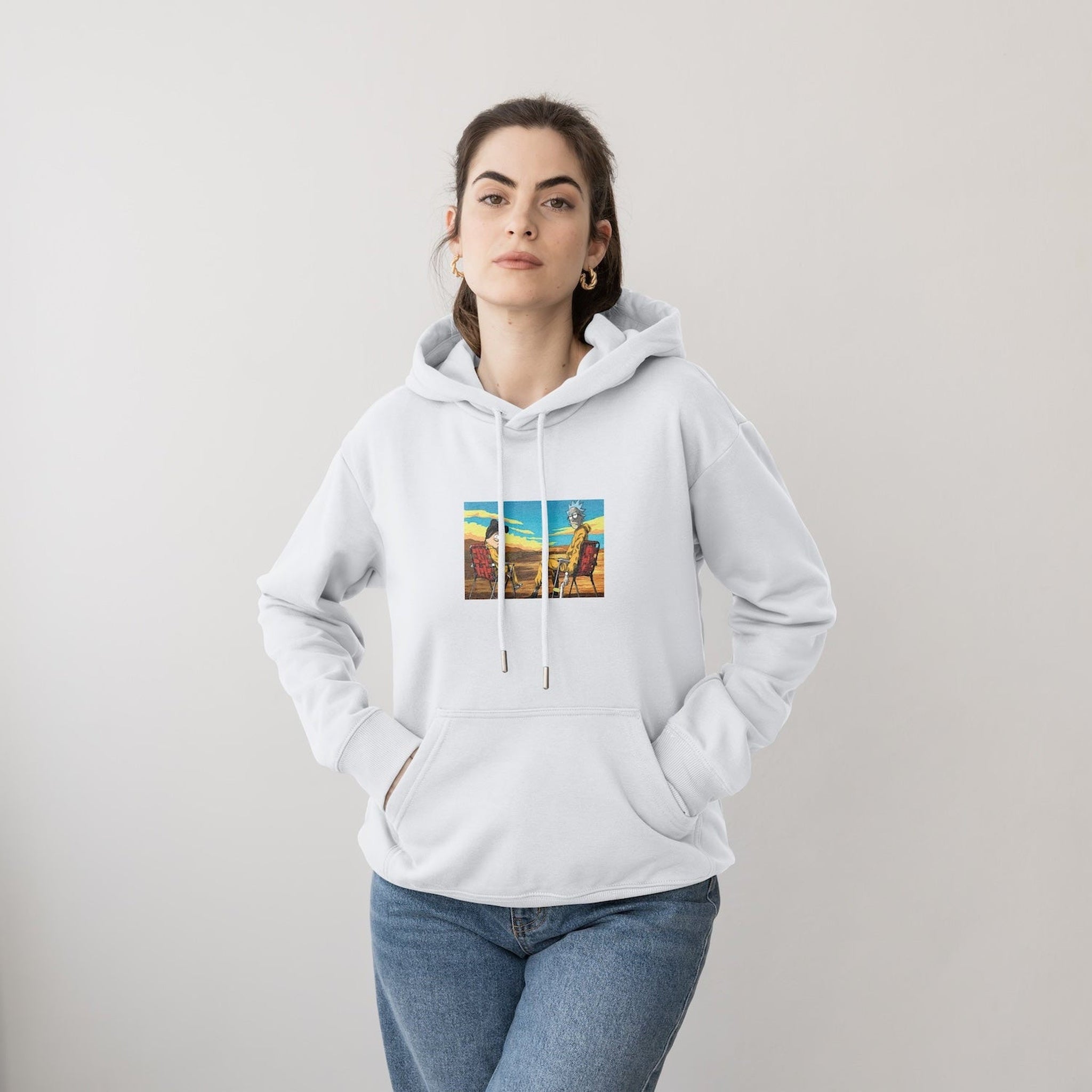 Breaking Bad / Rick and Morty Hoodie
