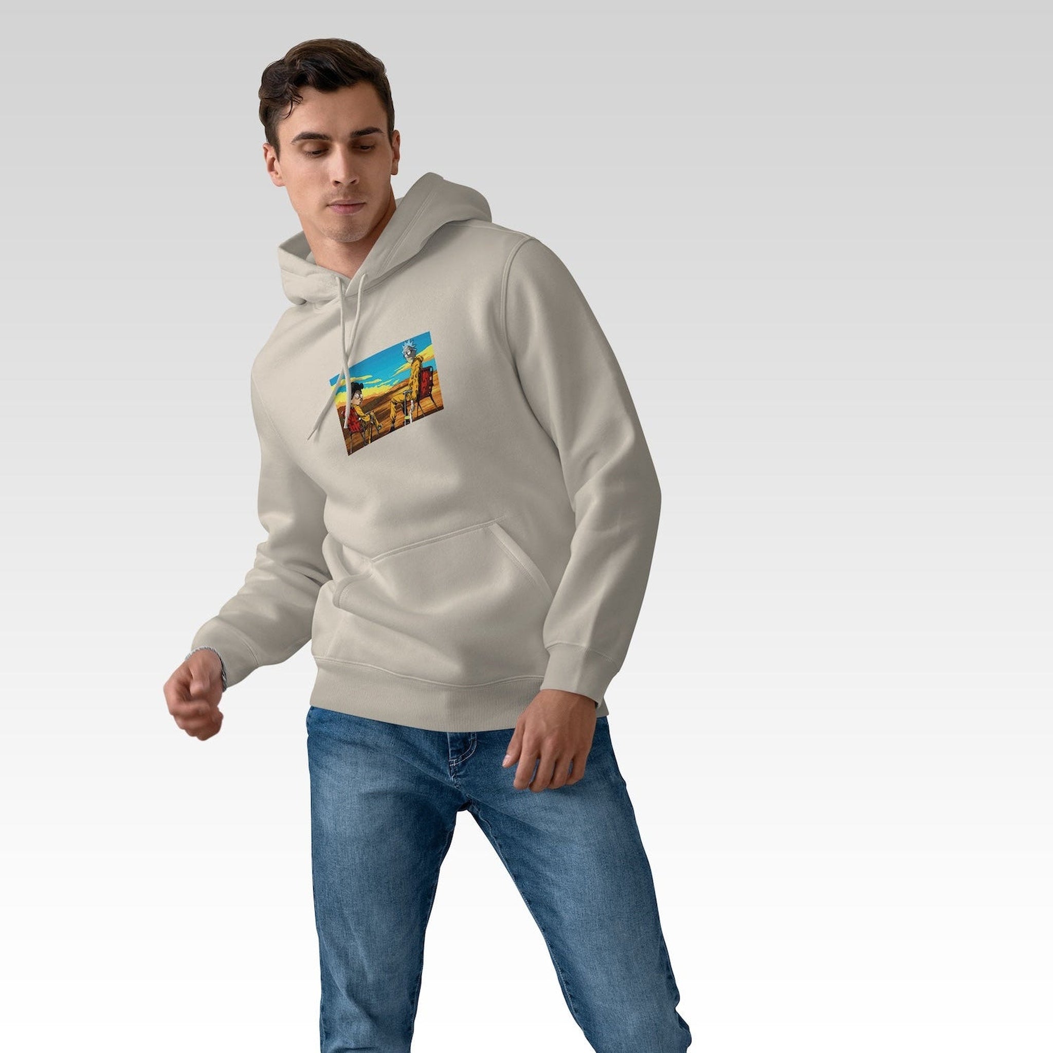 Breaking Bad / Rick and Morty Hoodie