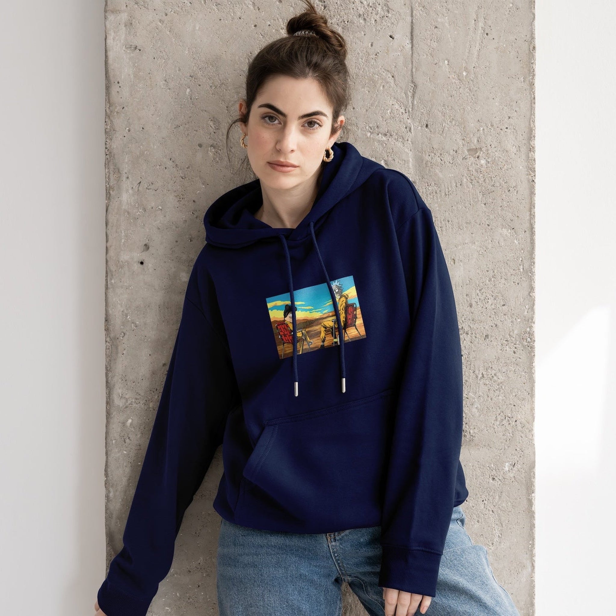 Breaking Bad / Rick and Morty Hoodie