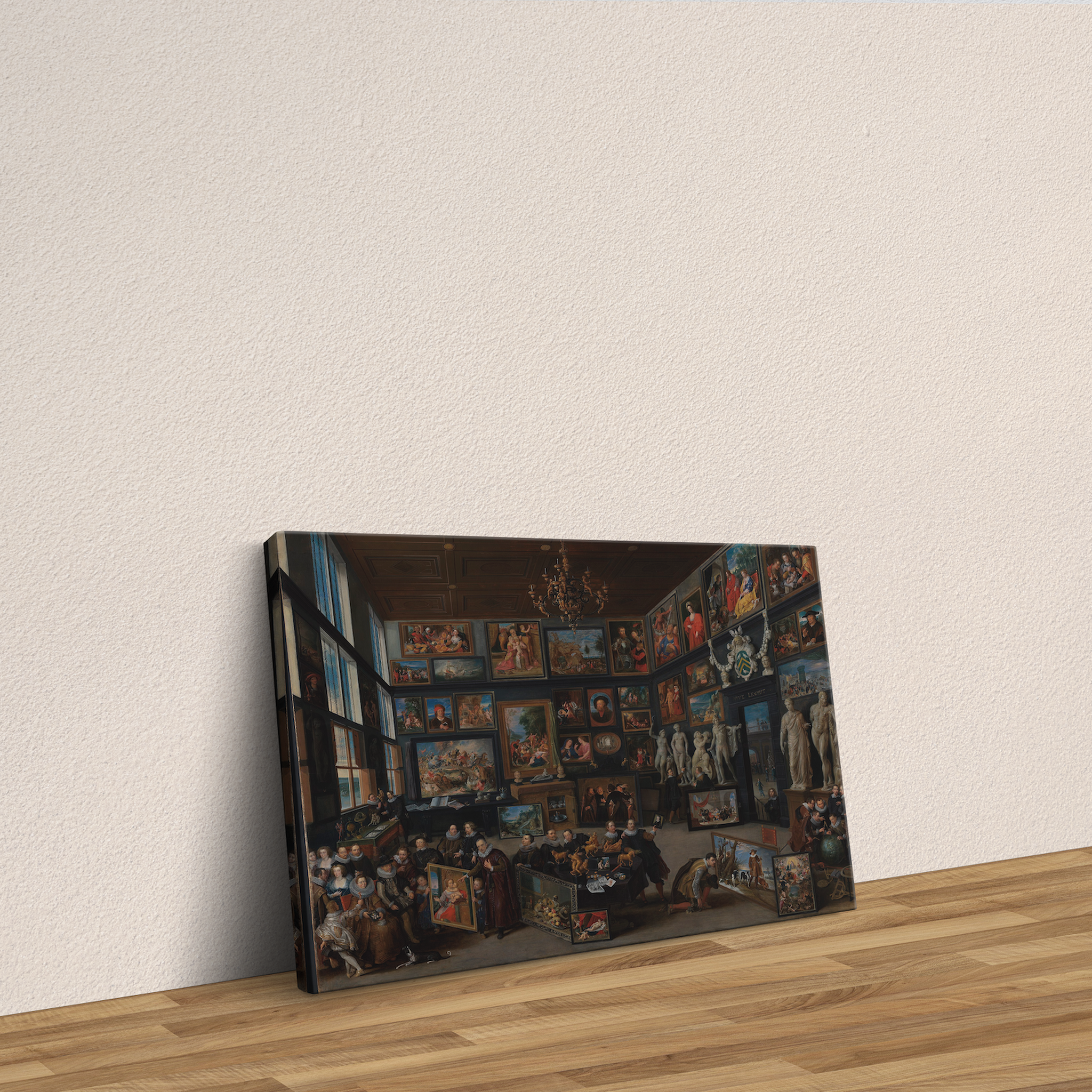The Gallery of Cornelis van der Geest Kanvas Tablo