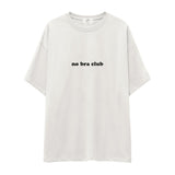 No Bra Club Oversize Tişört