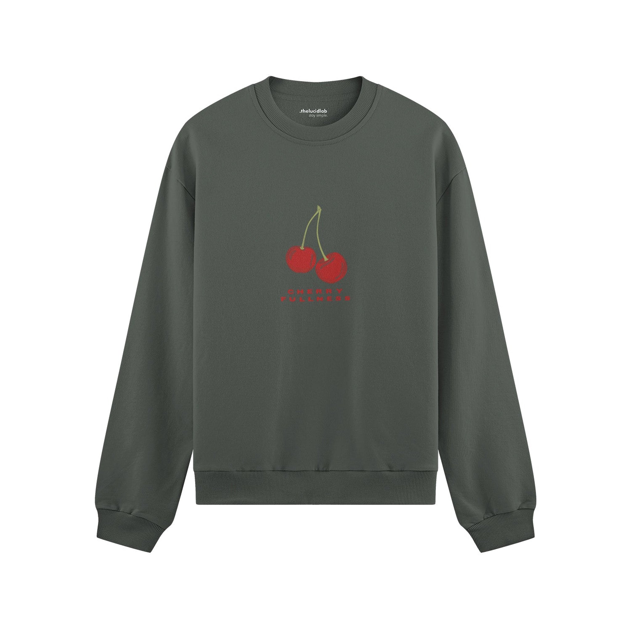 Cherry Fullness Oversize Sweatshirt