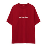 No Bra Club Oversize Tişört