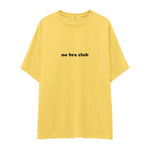 No Bra Club Oversize Tişört
