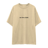 No Bra Club Oversize Tişört