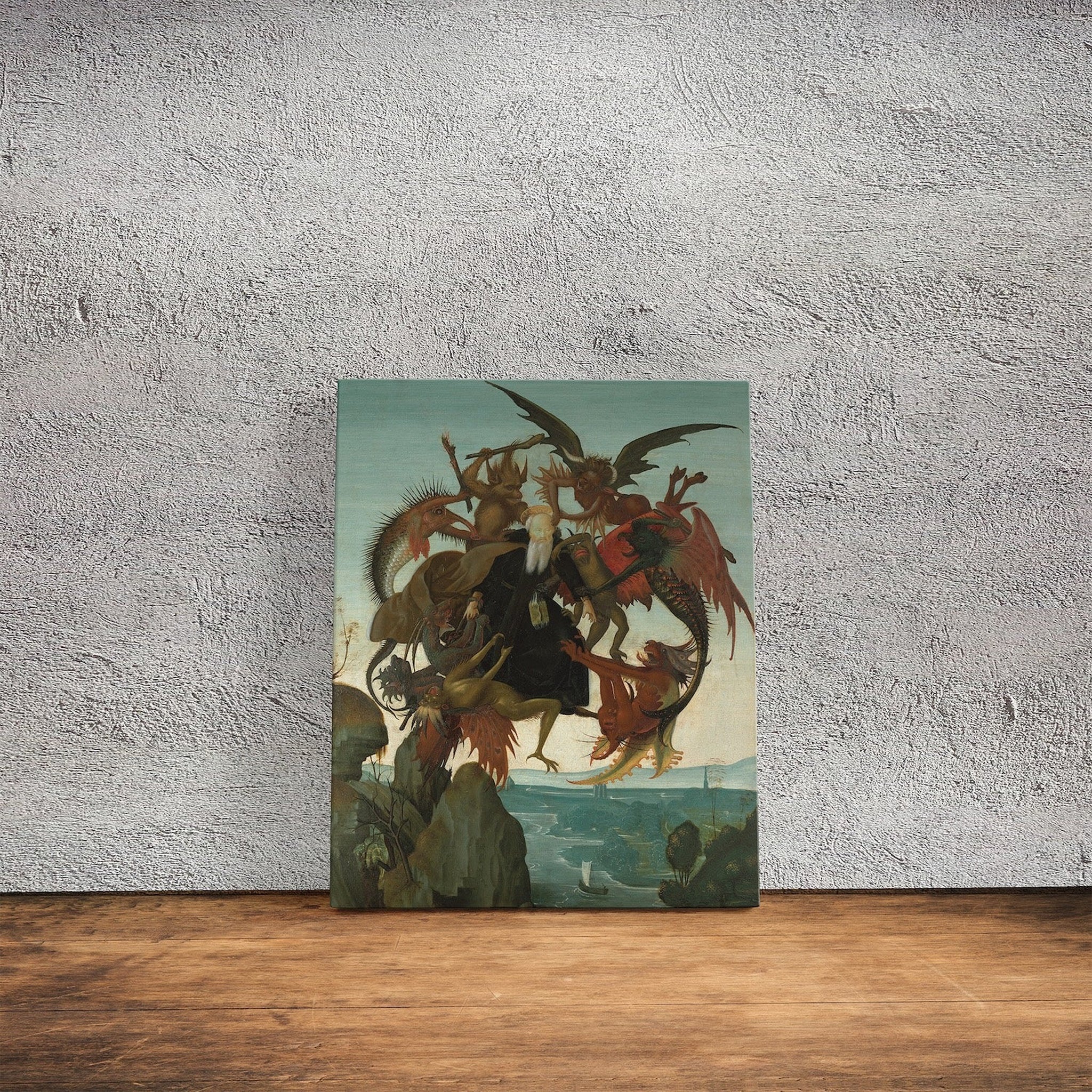 The Torment of Saint Anthony Kanvas Tablo
